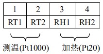 鍋爐用熱式質(zhì)量流量計接線(xiàn)端子圖