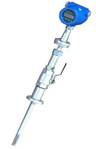 熱式高壓氣體質(zhì)量流量計插入型安裝結構圖