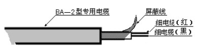 智能型超聲波液位計電纜線(xiàn)說(shuō)明圖