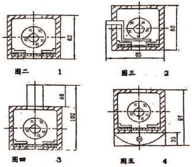 石英管單色水位計外形尺寸圖