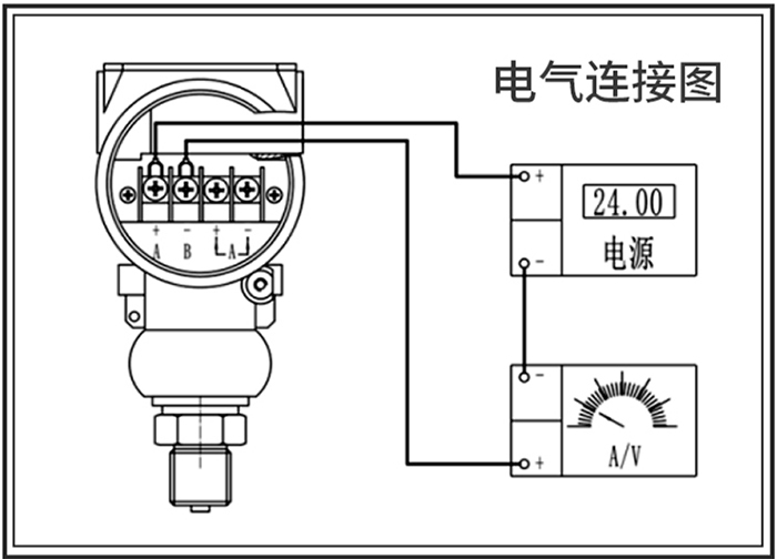 法蘭壓力變送器接線(xiàn)圖