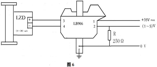 遠傳轉子流量計本安防爆接線(xiàn)圖